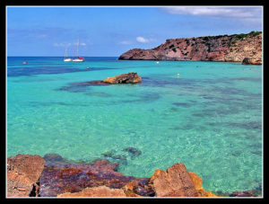 Ibiza - Cala Tarida beach Ibiza - Cala Tarida beach