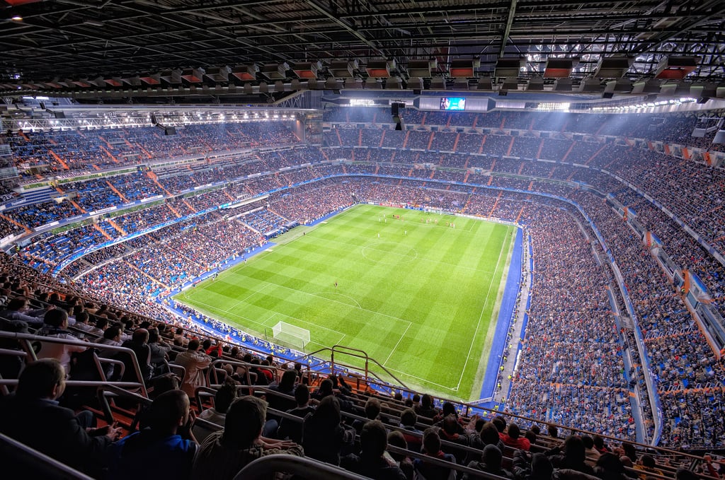 Squadre spagnole in uno degli stadi più spettacolari d'Europa: Santiago Bernabeu