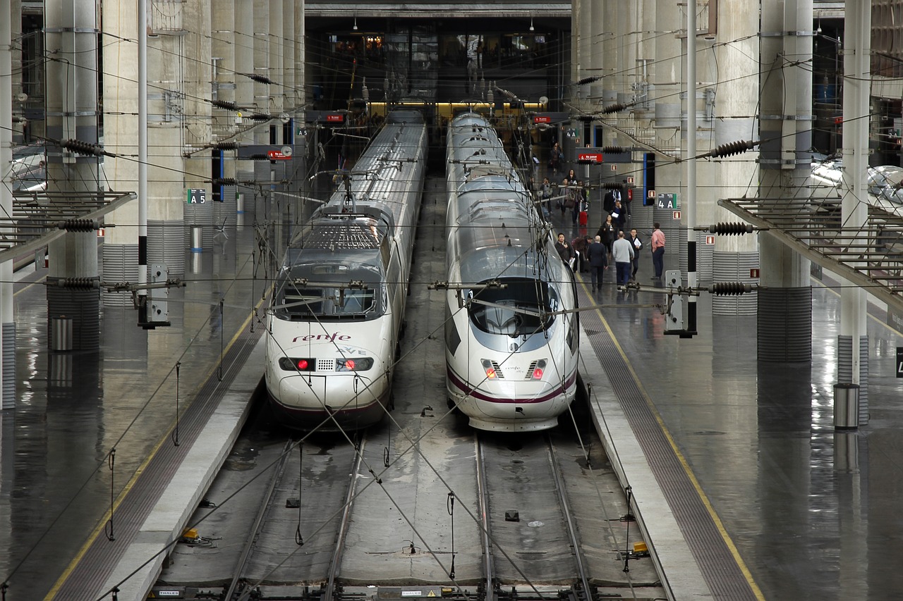 come arrivare a madrid - AVE stazione di Atocha - spagna.it