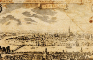 Cosa Visitare a Siviglia e Malaga cosa vedere a Siviglia e Malaga - Antica mappa di Siviglia - spagna.it.jpg