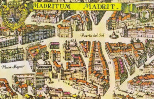 Cosa Visitare a Madrid Mappa di Madrid antica